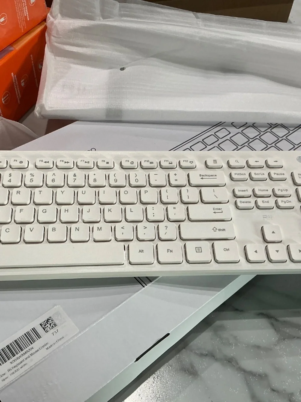 Wireless keyboard and mouse combo!